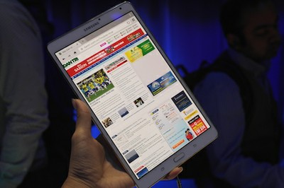 Duyệt web trên Galaxy Tab S 8.4