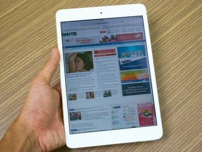 iPad mini Retina có thiết kế không khác biệt so với phiên bản đầu tiên