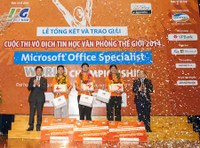Trao giải cuộc thi Vô địch Tin học Văn phòng Thế giới 2014