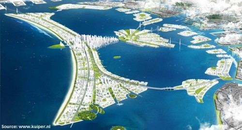 Indonesia khởi công dự án đập chắn biển khổng lồ ở Jakarta 