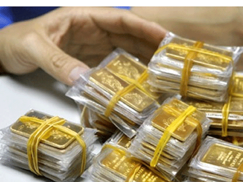 Vàng miếng SJC hạ nhẹ 30.000 đồng mỗi lượng 
