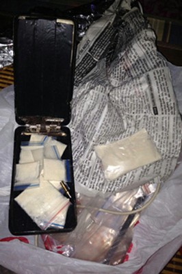 Tang vật vụ án.