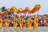 Liên hoan múa Rồng sẽ diễn ra tại vườn hoa Lý Thái Tổ 