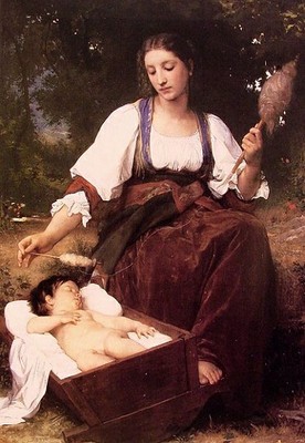 Bức “Đức Mẹ, Jesus và Thánh John” (1875)