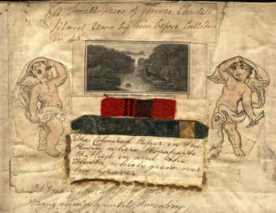 Mẫu giấy dán tường có sử dụng loại sơn chết người trong phòng của hoàng đế Napoleon.