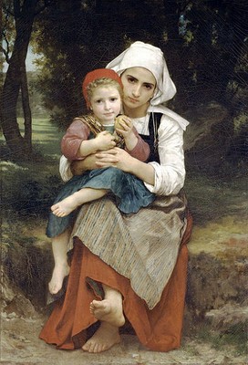 Bức “Đứa trẻ nhà Breton” (1871)