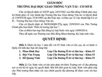 Ba sinh viên bị đình chỉ học vì quấy rối tình dục