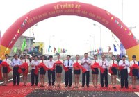 Nghệ An: Thông xe cầu vượt đường sắt Bắc-Nam