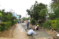 Người dân huyện đảo Lý Sơn háo hức chờ dòng điện