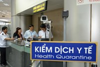 Sân bay Nội Bài siết chặt kiểm dịch y tế