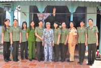 Đồng Tháp: Nữ cán bộ Công an mẫn cán với công việc