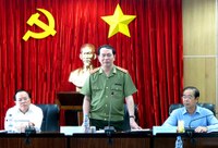 Bộ trưởng Trần Đại Quang làm việc với tỉnh Bình Dương và Công an các tỉnh thành trọng điểm phía Nam về tăng cường đảm bảo ANTT