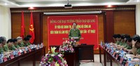 Bộ trưởng Trần Đại Quang thăm, làm việc tại Tổng cục Hậu cần - Kỹ thuật