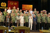 Họp mặt cán bộ Công an chi viện chiến trường miền Nam thời kỳ kháng chiến chống Mỹ cứu nước