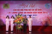 Khai mạc Hội thi Cán bộ hội phụ nữ cơ sở giỏi lực lượng Công an Nhân dân - khu vực phía Bắc năm 2014