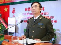 Thượng tướng Đặng Văn Hiếu chỉ đạo công tác PCCC tại Hải Phòng